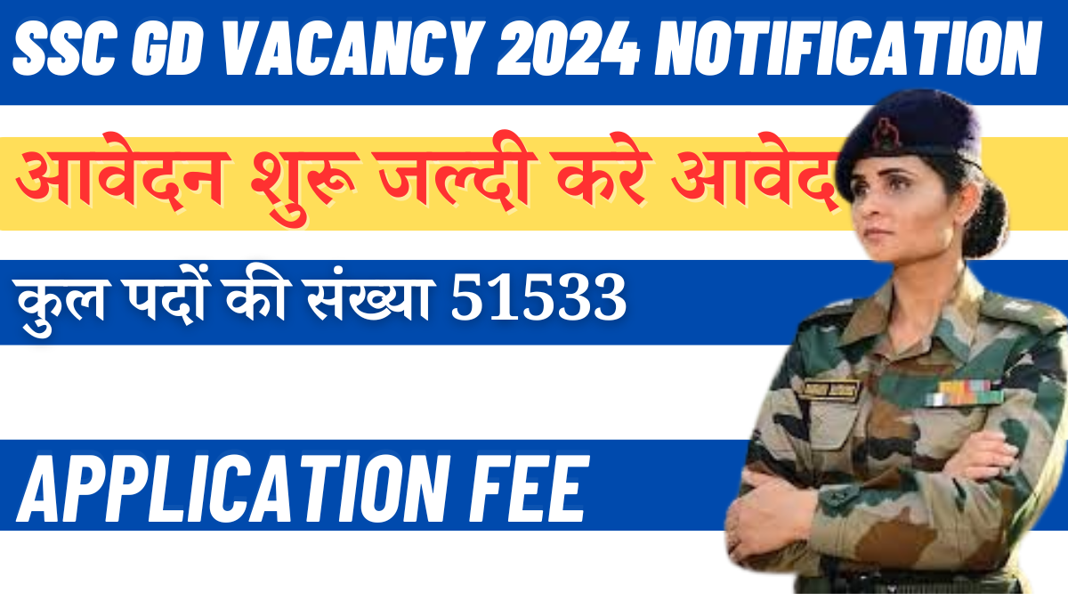 SSC GD Vacancy 2024 Notification Apply Online For 51533 Eligibility, Selection Process