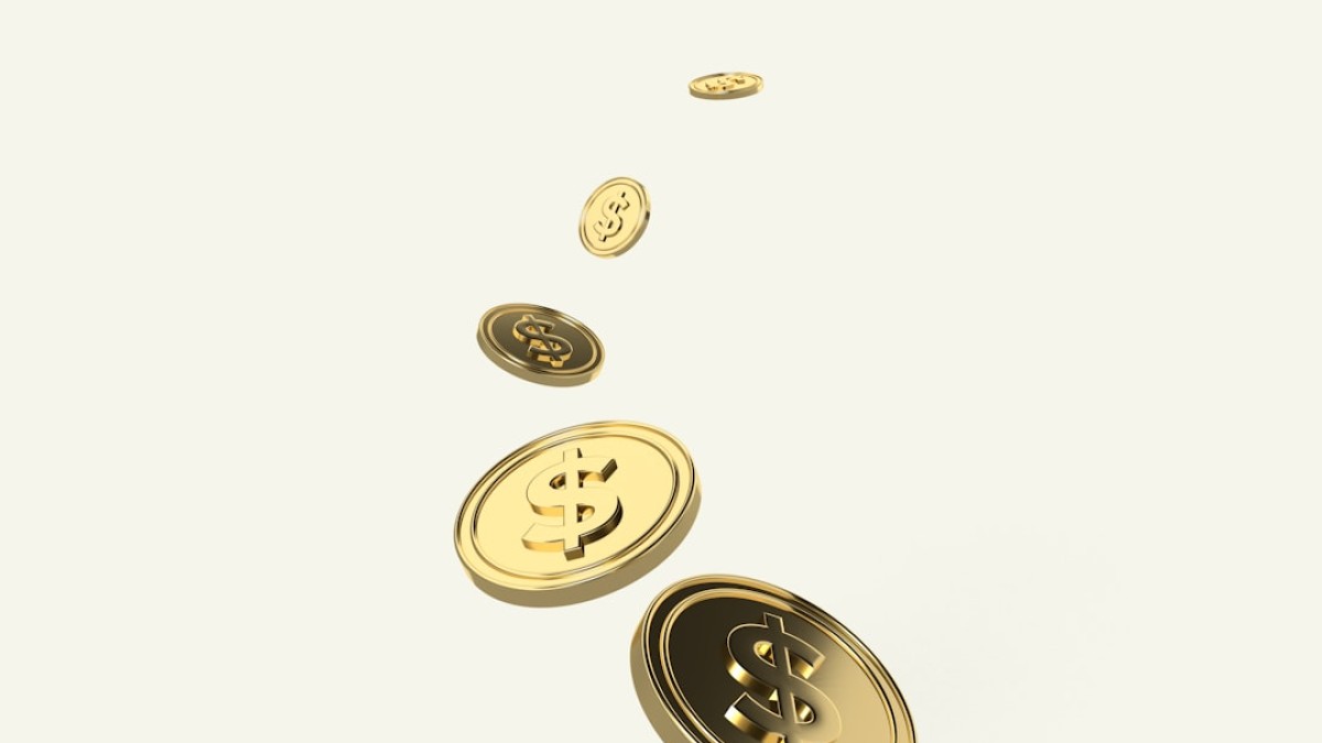 a group of coins