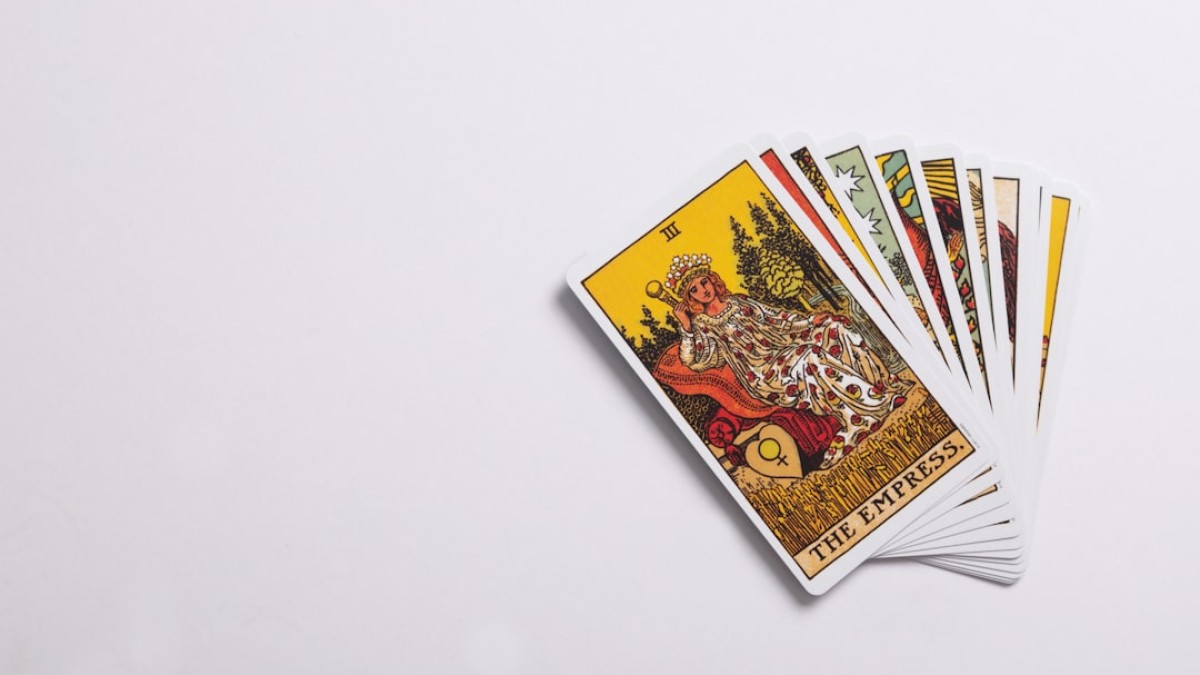 a deck of cards with a picture of a man on it