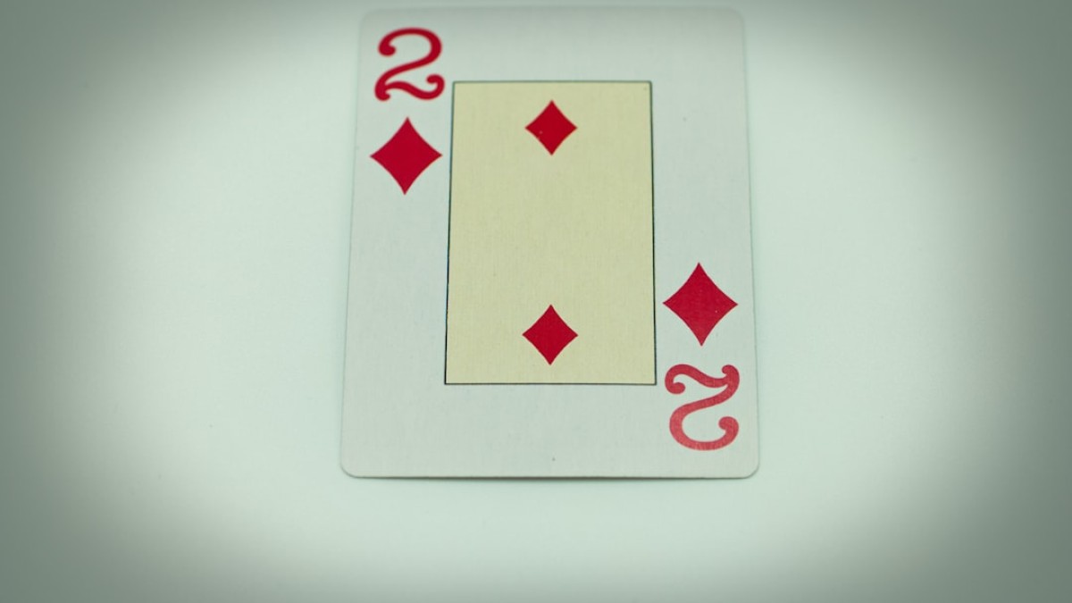 a playing card with the number 25 on it