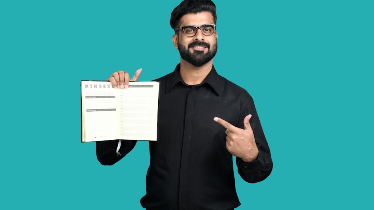 a person holding a piece of paper